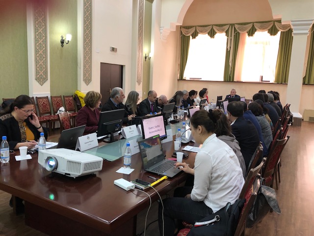 Prof. Mukhambetkali Burkitbayev opened the meeting welcoming the participants on behalf of the meeting host, Al Farabi Kazakh National Univeristy